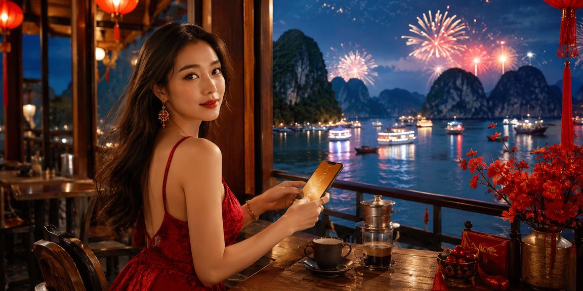 Người dùng tại Hạ Long tra cứu hướng dẫn đăng ký và nhận thưởng trên 98win01