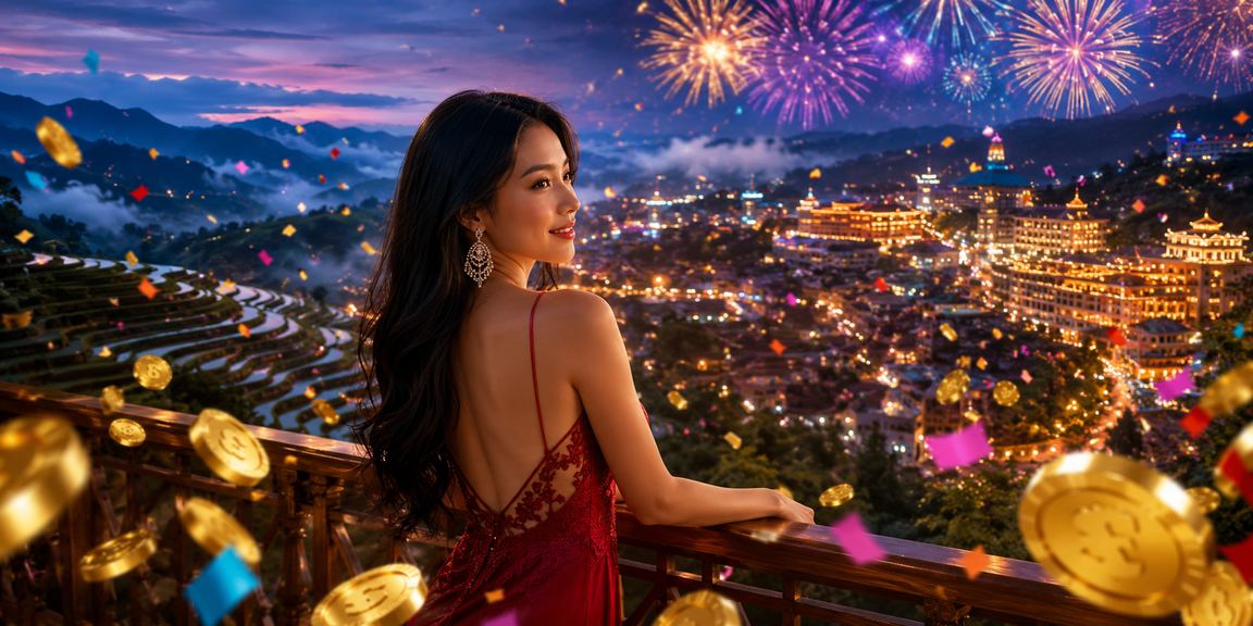Lễ hội giải trí và văn hóa tại Sapa với không khí sôi động và người dân tham gia các hoạt động vui chơi